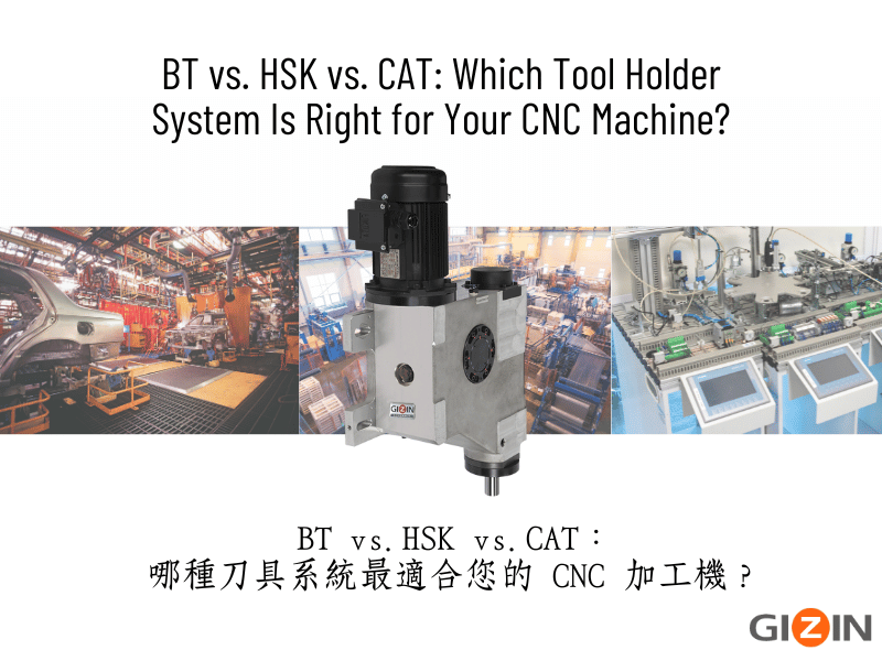 BT vs. HSK vs. CAT: Which Tool Holder System Is Right for Your CNC Machine?